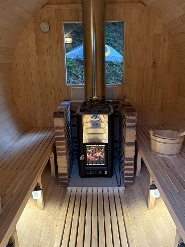 森のサウナ